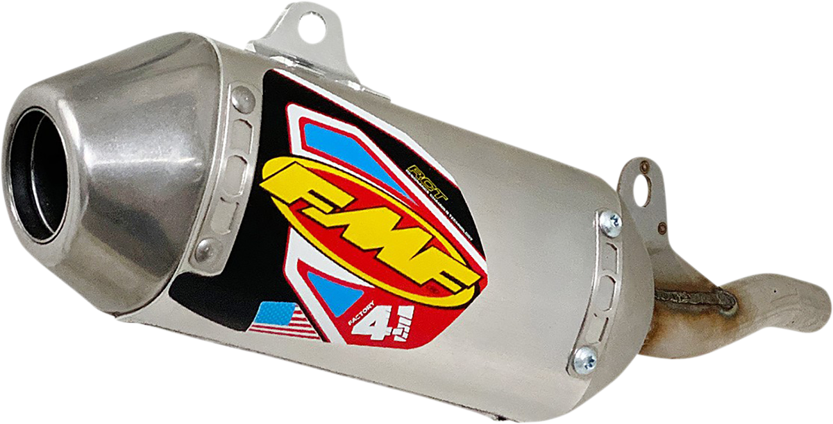 FMF Racing Honda CRF110F 2019-2027 HON CRF110F'19-27 S/S ANO TI MINI Factory 4.1 Slip-On MFLR 041593