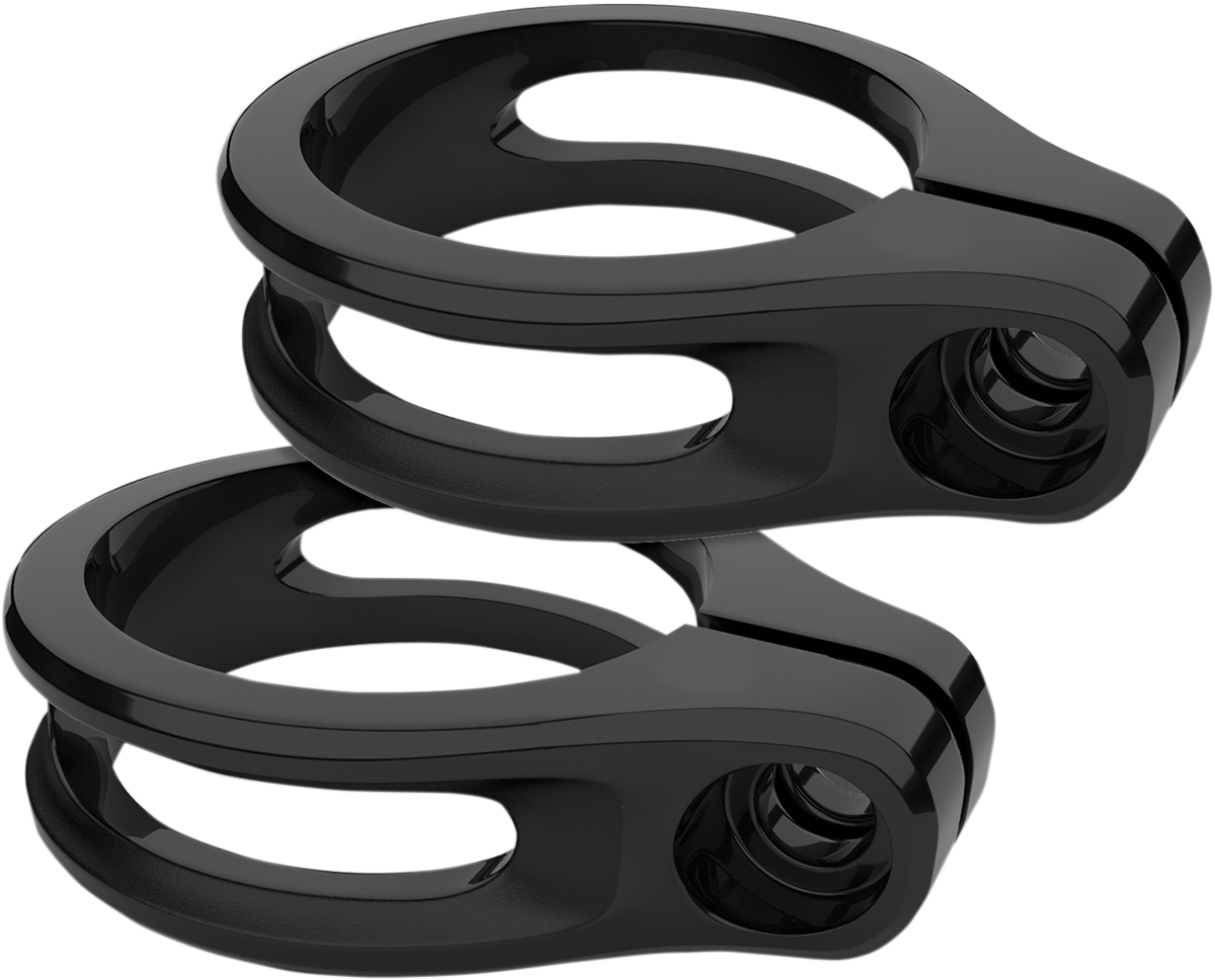 RSD Fork Clamp Mounts - Gloss Black 2020-0635