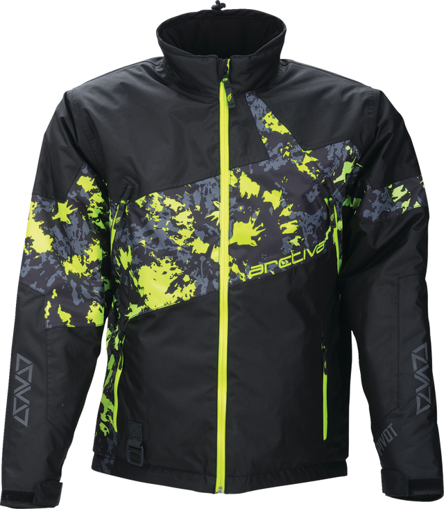 ARCTIVA Pivot 7 Insulated Jacket - Camo Black/Hi-Vis / 2XL 3120-2148