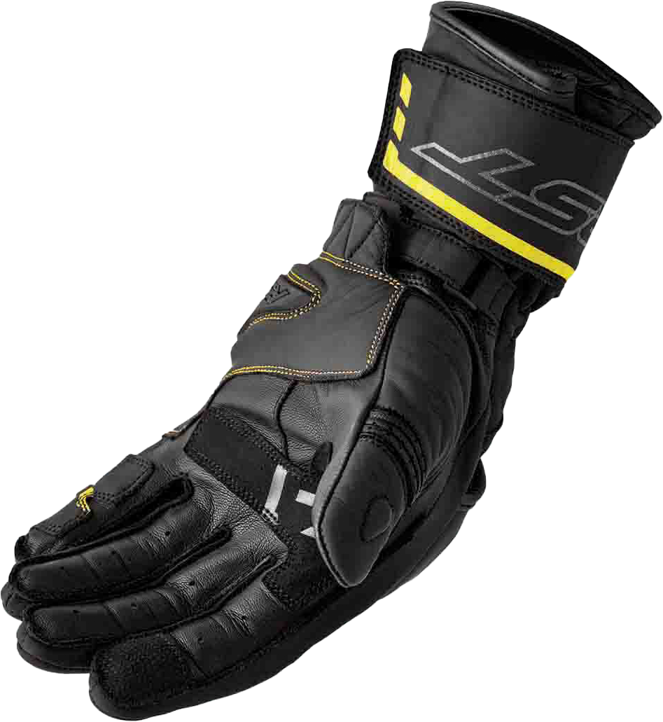 RST S-1 Gloves - Black / Fluorescent Yellow - View 15