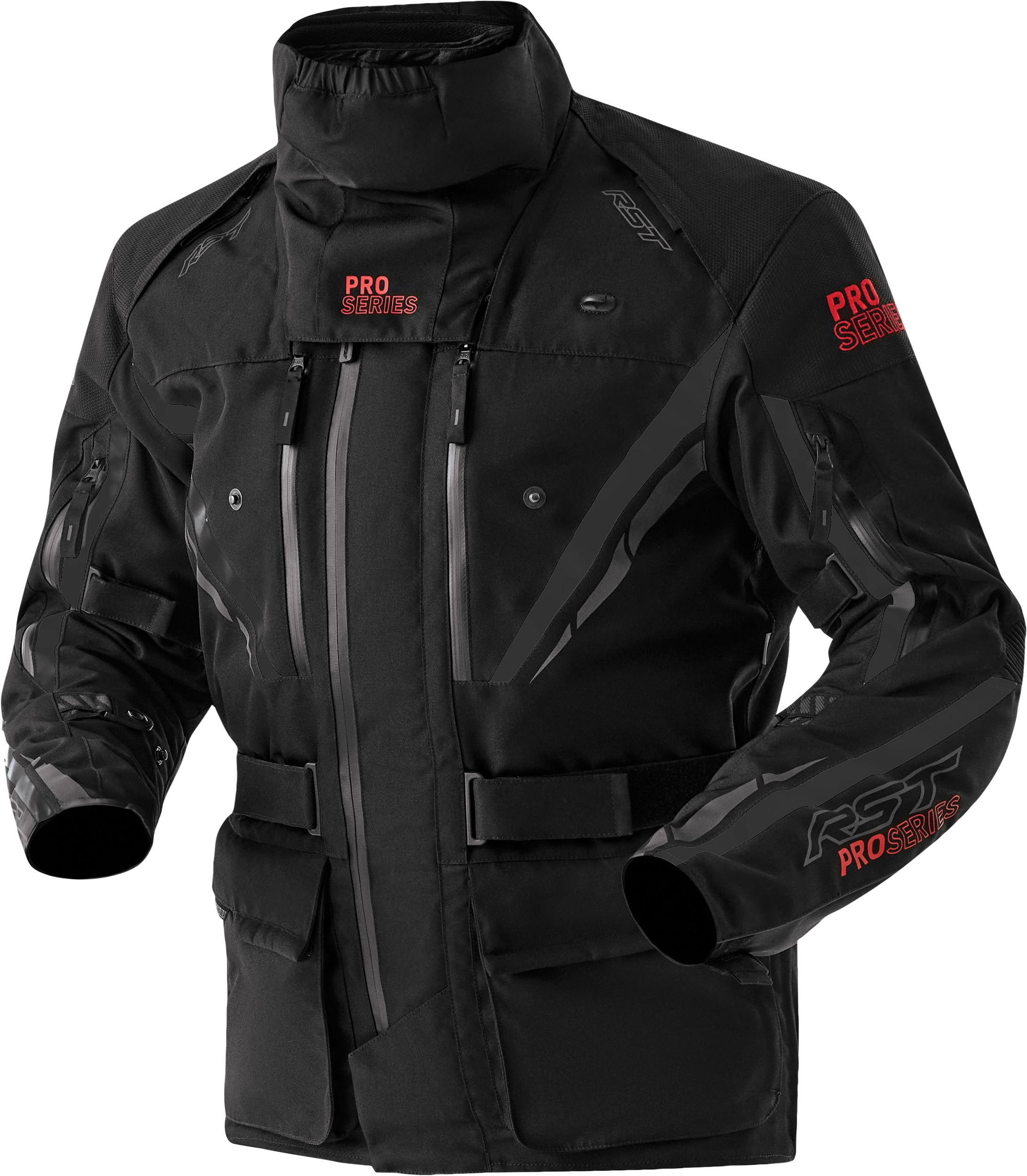 RST Pro Series Paragon 7 CE Men's Textile Jacket - Black - View 1