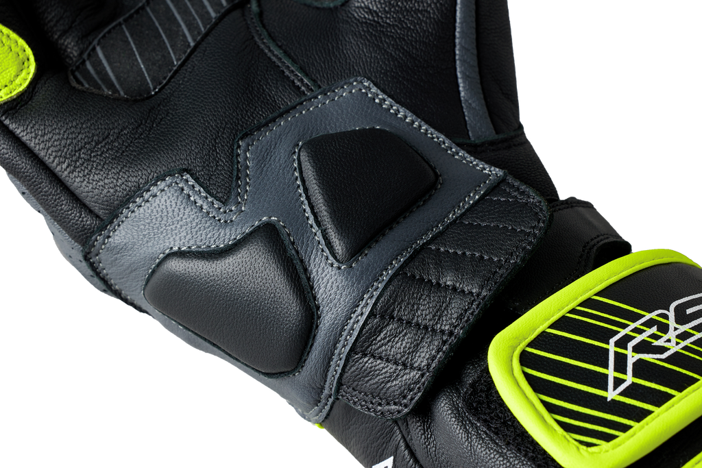 RST Fulcrum CE Men's Glove - Grey / Fluorescent Yellow / Black - View 12