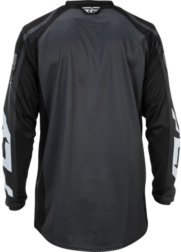 FLY Racing F-16 Jersey (2026) - Black / White - View 8