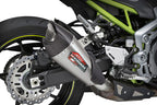 Yoshimura Z900 17-24 AT2 Stainless Slip-On Exhaust, w/ Stainless Muffler