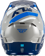FLY Racing Formula CP Seal Helmet (2026) - Navy / Blue / Grey - View 6