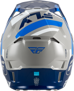FLY Racing Formula CP Seal Helmet (2026) - Navy / Blue / Grey - View 22