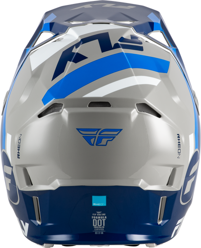 FLY Racing Formula CP Seal Helmet (2026) - Navy / Blue / Grey - View 22