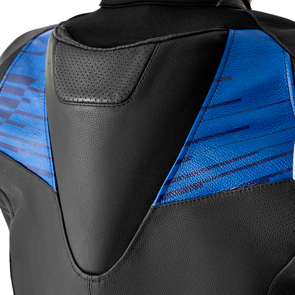 RST Tractech Evo 5 CE Men's Leather Jacket - Black / Blue - View 18