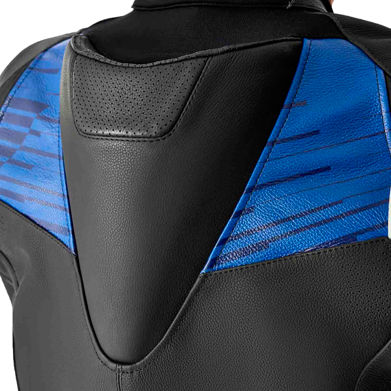 RST Tractech Evo 5 CE Men's Leather Jacket - Black / Blue - View 18