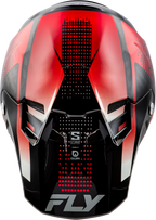 FLY Racing Formula S Carbon Protocol Helmet - Black Carbon / Red - View 19