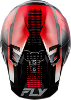 FLY Racing Formula S Carbon Protocol Helmet - Black Carbon / Red - View 23