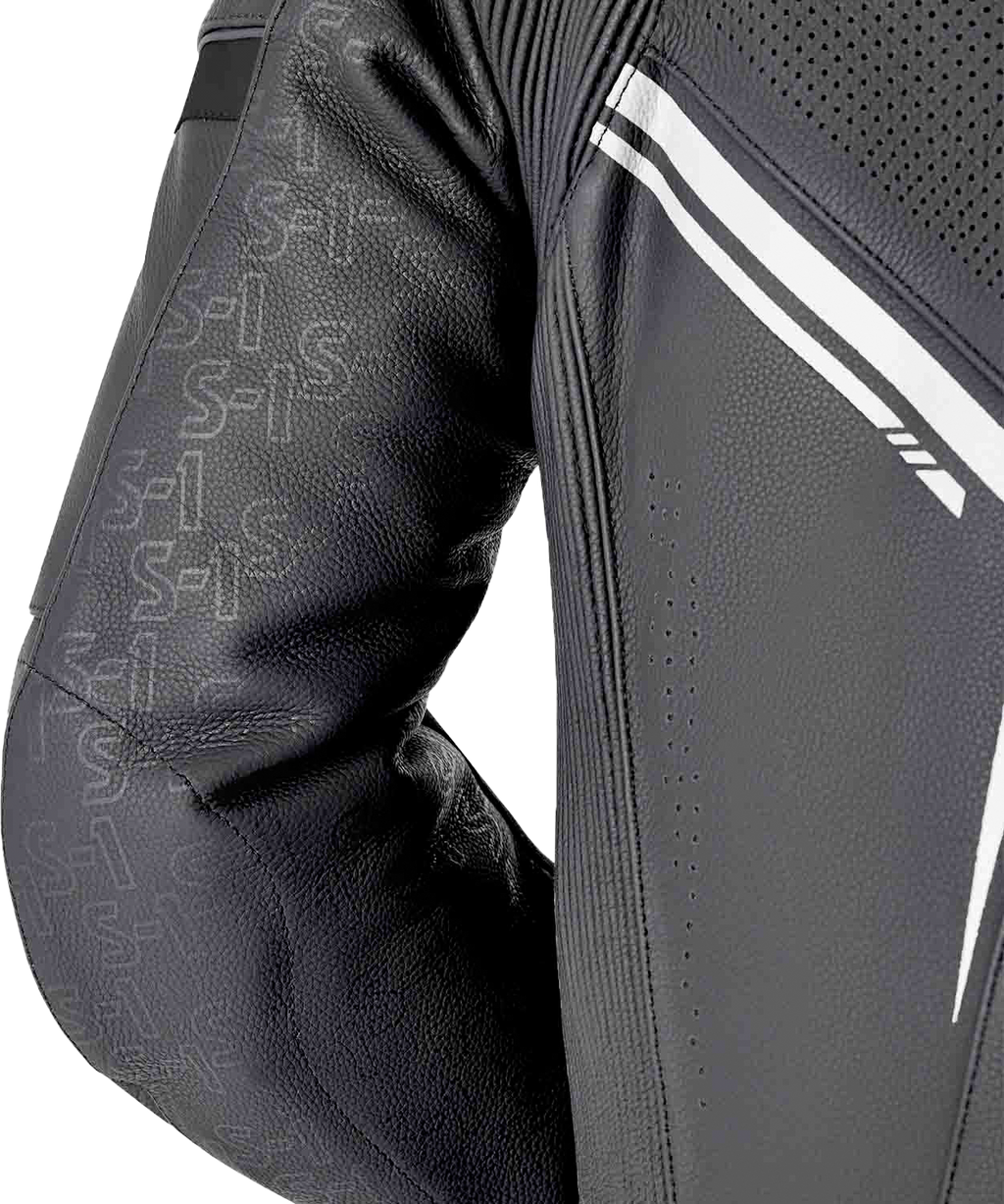 RST S1 D3O Leather Suit - Black / White - View 24