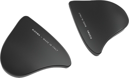Rizoma Mirror Block Off Plates - Pair Black Yam - ZYF041B