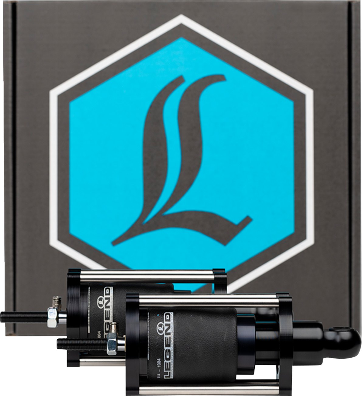 LEGEND SUSPENSION Legend Air Suspension For Softail Models - AIR Softail AIR Suspension / '00-'17 1311-0145