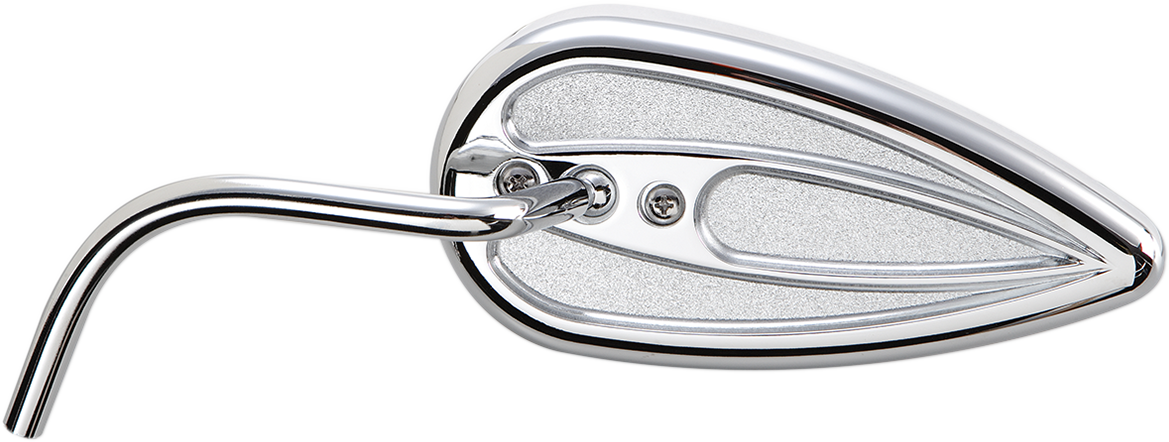 ARLEN NESS Mirror - Side View / Teardrop / Chrome / Left 1901-2241