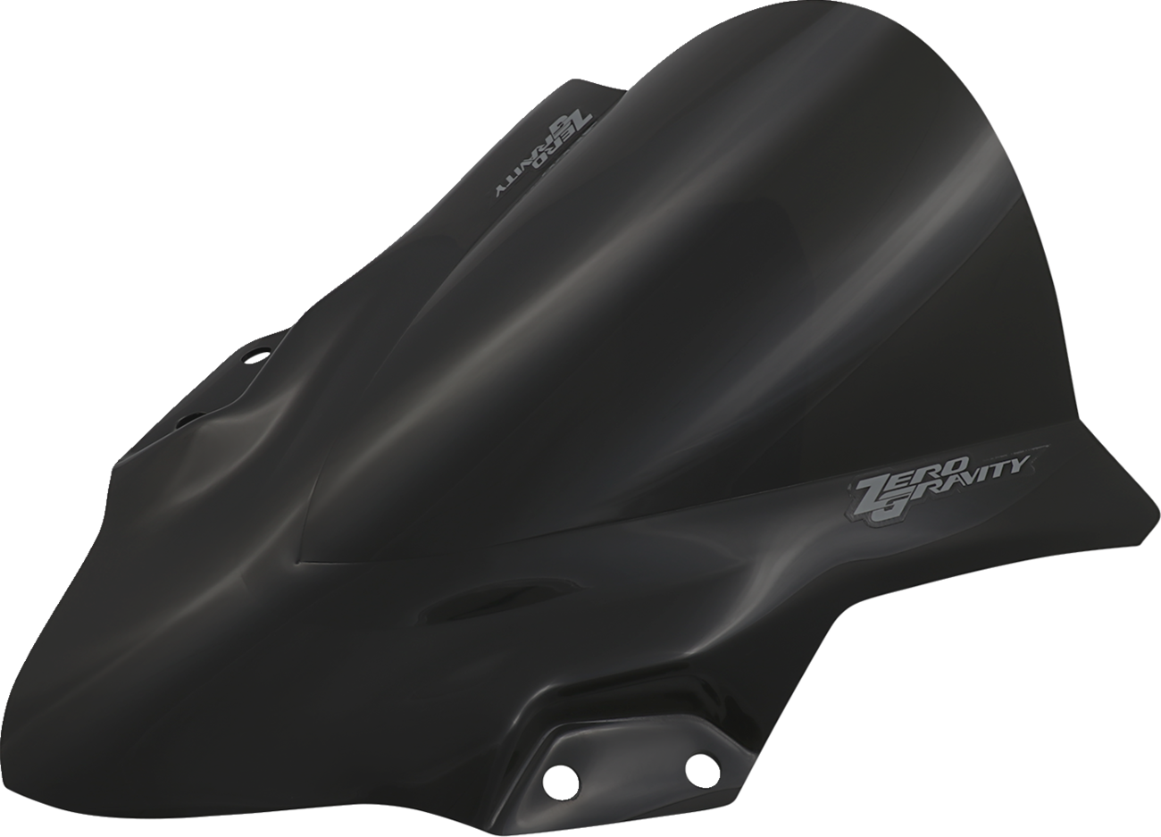 ZERO GRAVITY Double Bubble Windscreen - Dark Smoke
