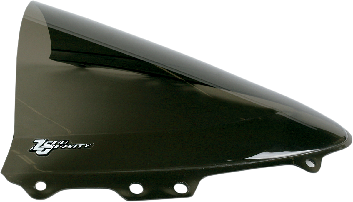 ZERO GRAVITY Double Bubble Windscreen - Smoke