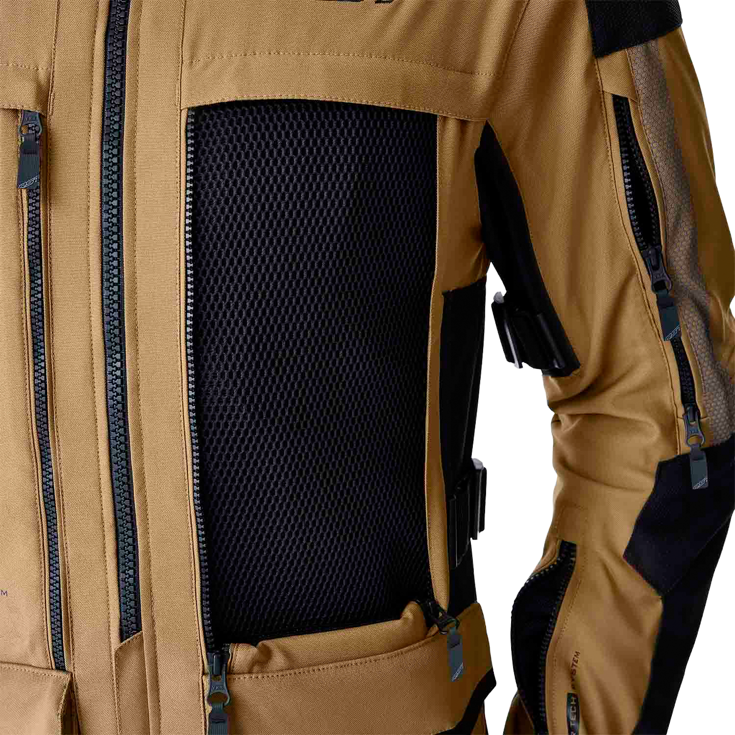 RST Pro Series Adventure-X CE Men's Textile Jacket - Sand / Black - View 15