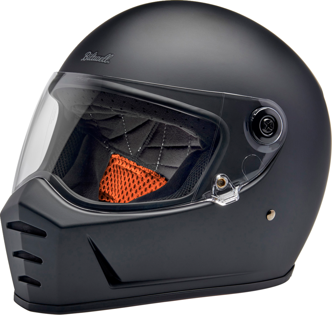 BILTWELL Lane Splitter Helmet - Flat Black / XL 0101-16714