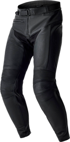 RST T2 D3O Leather Pants - Black - View 1