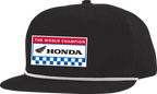 HONDA APPAREL Honda World Champ Hat - Black 2501-4471