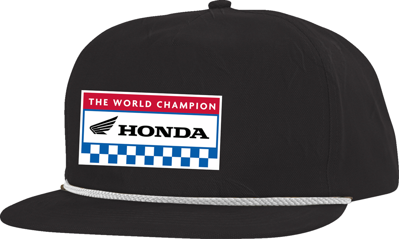 HONDA APPAREL Honda World Champ Hat - Black 2501-4471