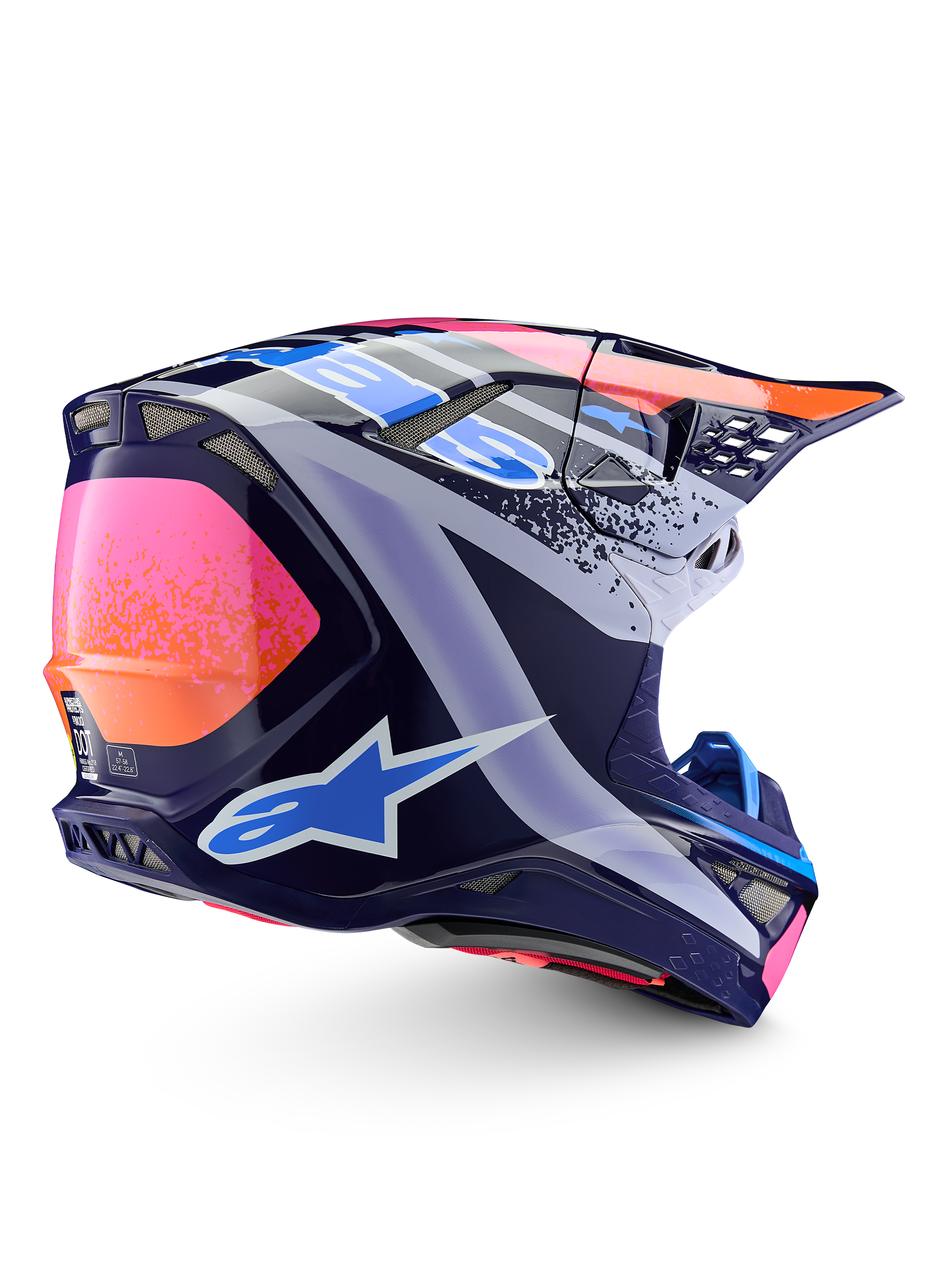 Limited Edition Supertech M10 Records Helmet ECE06/DOT