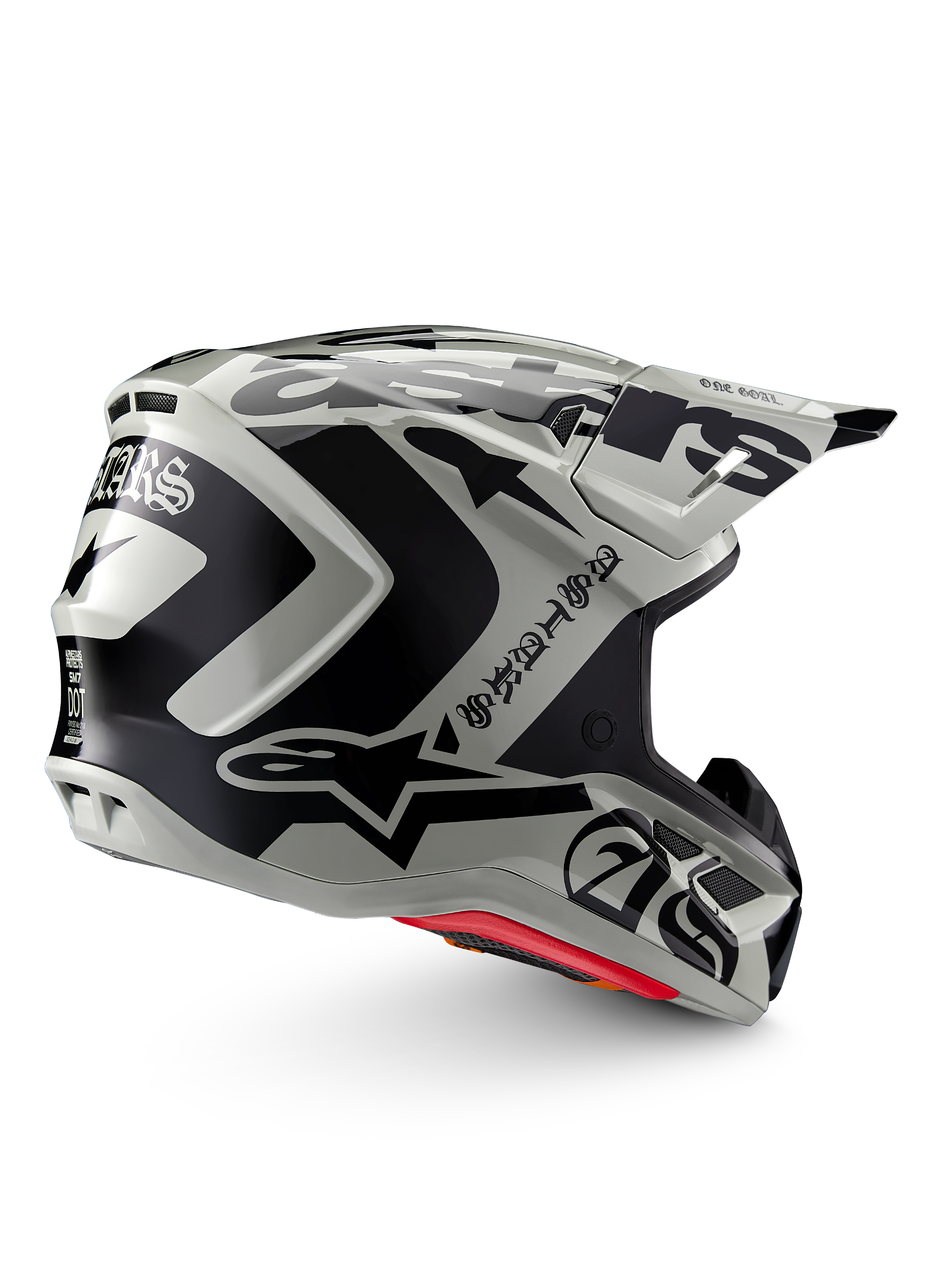 Limited Edition S-M7 Wolf Dust Helmet ECE/DOT