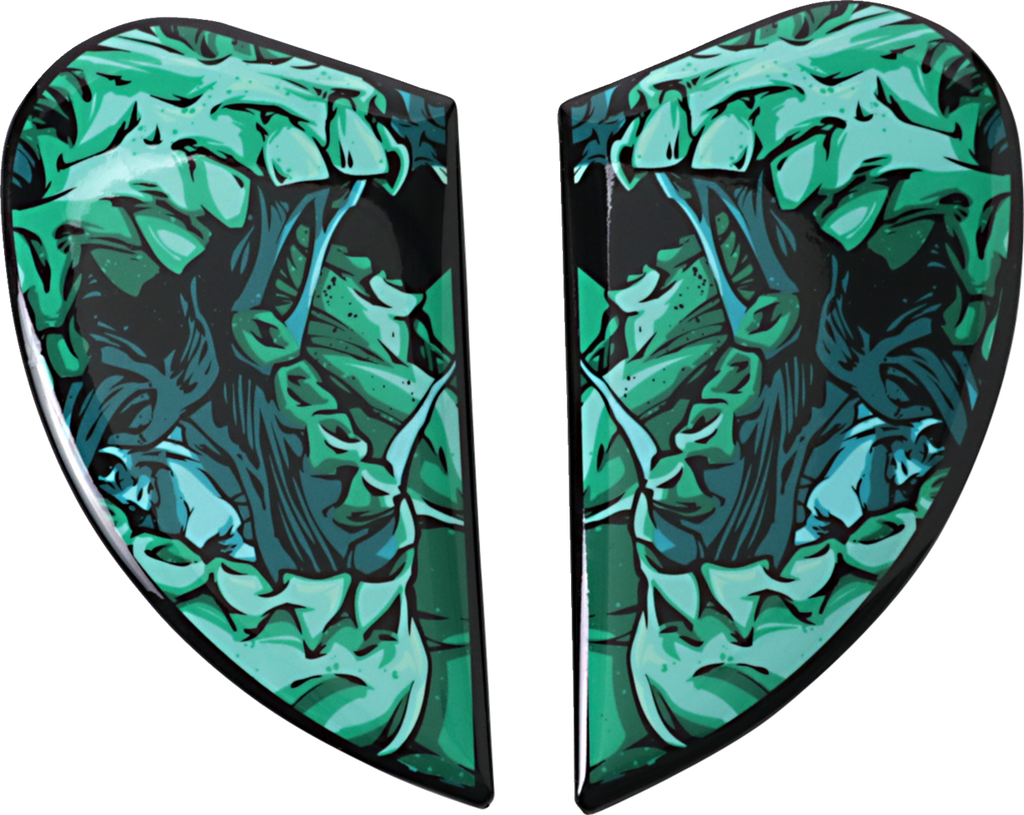 ICON Airform™ Helmet Side Plates — Parahuman - Airform™ Side Plates / Parahuman / Blue 0133-1239