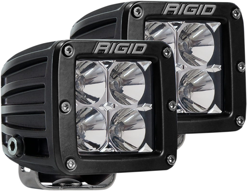 RIGID INDUSTRIES D-Series LED Light — Flood Light, D-Series - D-Series LED Light / Flood / Pair 2001-1690