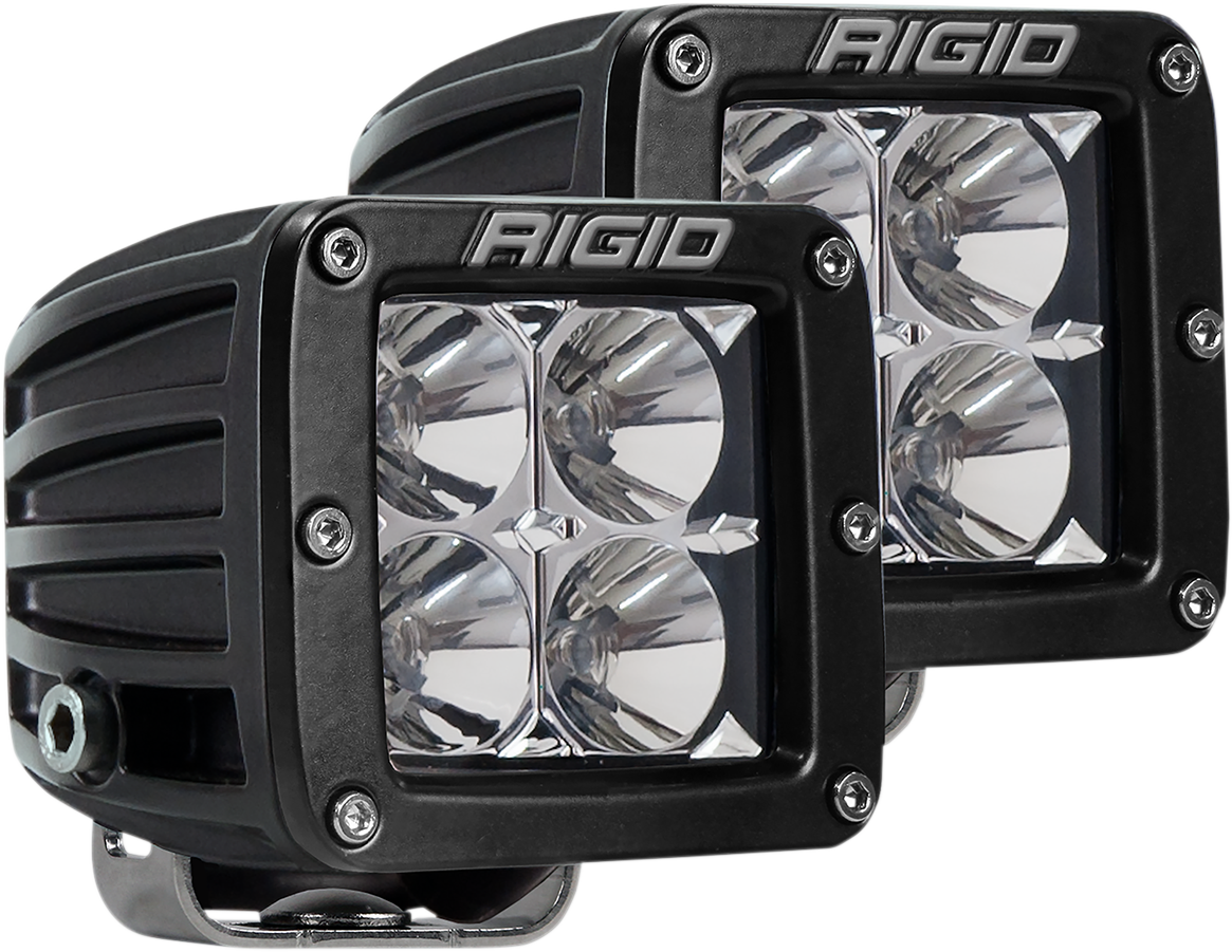 RIGID INDUSTRIES D-Series LED Light — Flood Light, D-Series - D-Series LED Light / Flood / Pair 2001-1690