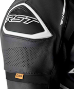 RST S1 D3O Leather Suit - Black / White - View 28