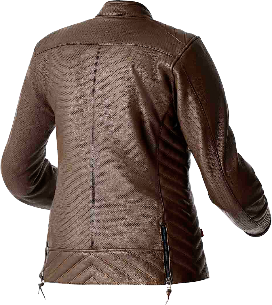 RST Roadster Air CE Women's Leather Jacket - Brown - View 11