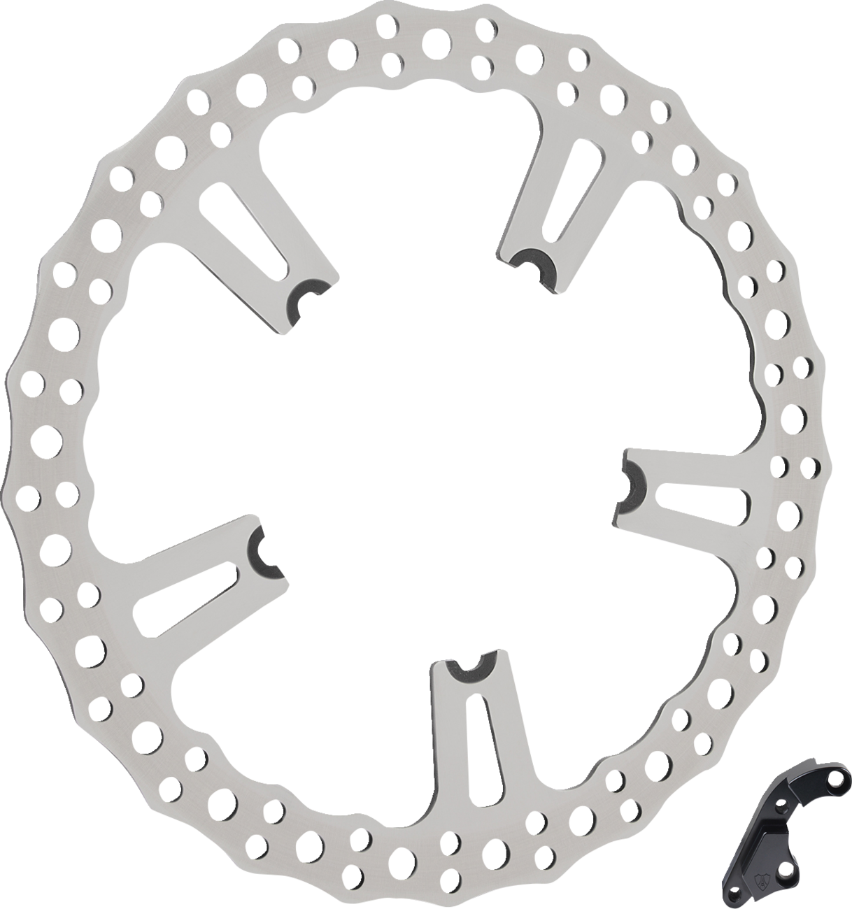 ARLEN NESS Jagged Brake Rotor - 15" / Left / Spoke-Mount 1710-3224