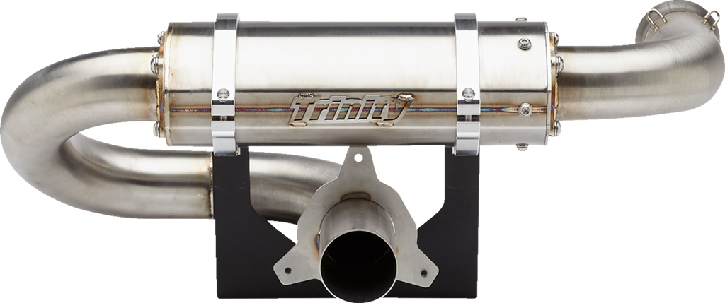 TRINITY RACING Center Exit Slip-On Muffler - With Tip 1831-1056