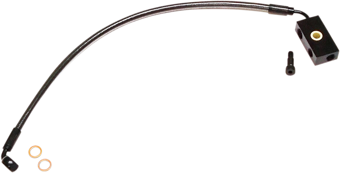 MAGNUM SHIELDING Designer Series Front Lower Brake Line Kit