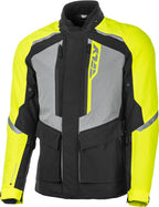 FLY Racing Terra Trek Jacket - Black / Hi-Viz Yellow - View 9