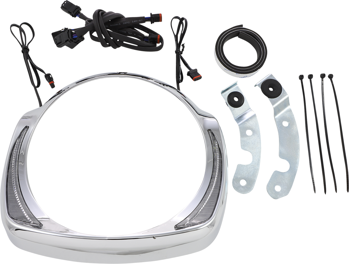 CIRO Headlight Bezel - Chrome 2040-2762