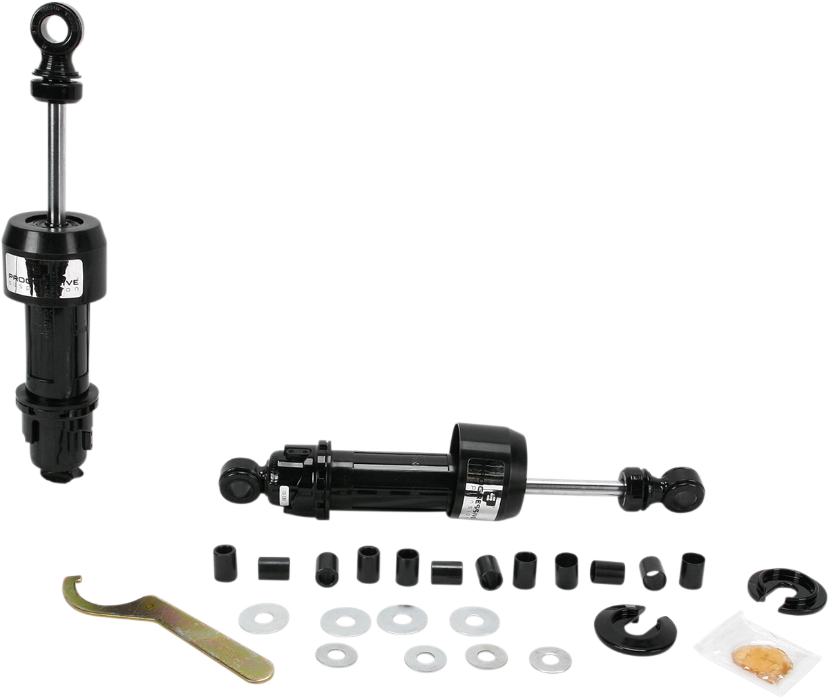 PROGRESSIVE SUSPENSION 12 Series Shocks - Shocks / 13.5" / 12-Series / Black PS-1207BG
