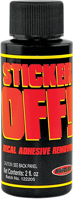 HARDLINE Sticker Off! Decal Adhesive Removal - Sticker Off / 2 U.S. fl oz. 965