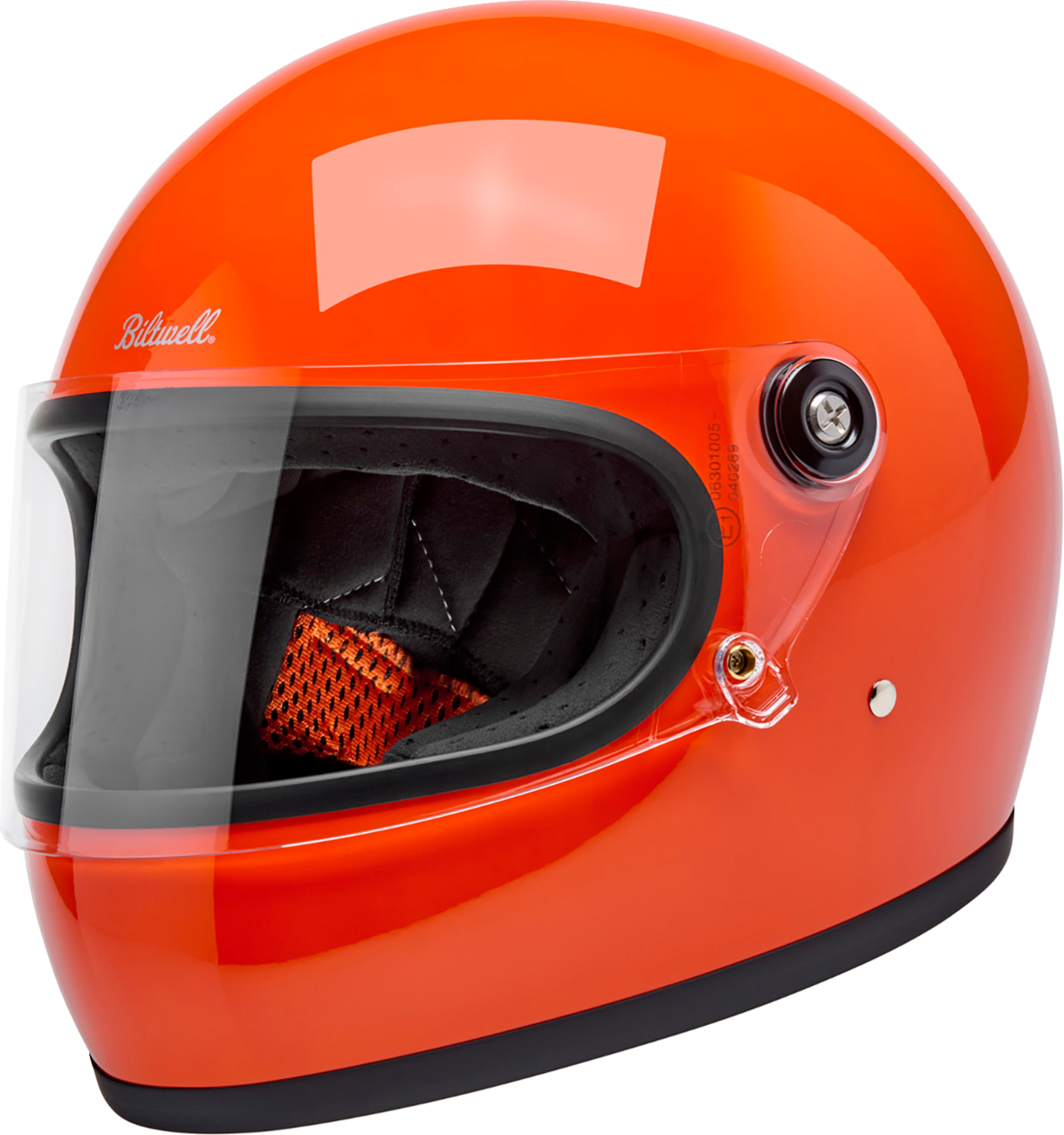 BILTWELL Gringo S Helmet - Hazard Orange / XS 0101-20300