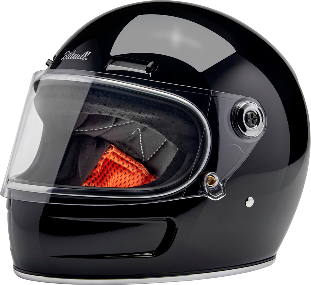 BILTWELL Gringo SV Helmet - Gloss Black / XL 0101-16258
