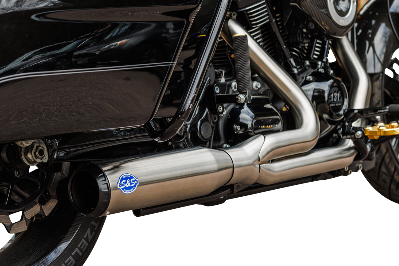 2-into-1 Qualifier Exhaust System - 50-State - Silver