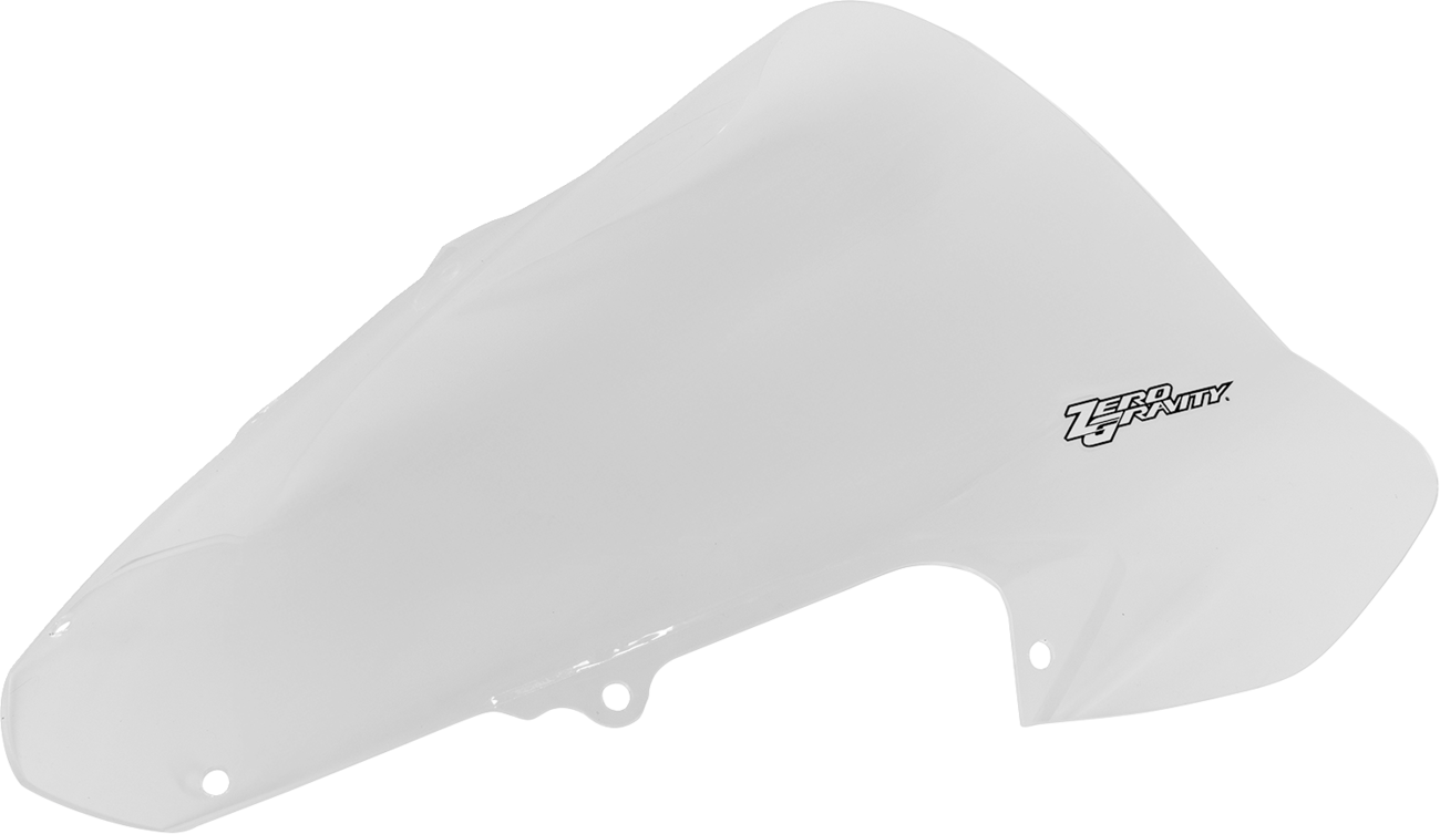 ZERO GRAVITY Double Bubble Windscreen - Clear