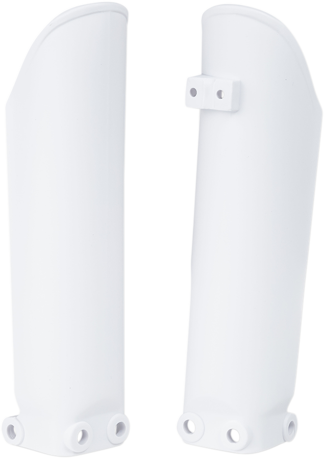 ACERBIS Lower Fork Covers for Inverted Forks - White 0412-0523