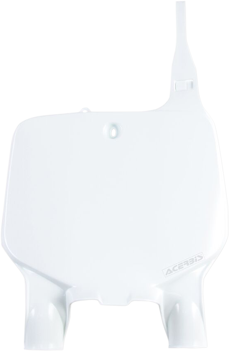 ACERBIS Front Number Plate - White 15-2132-06