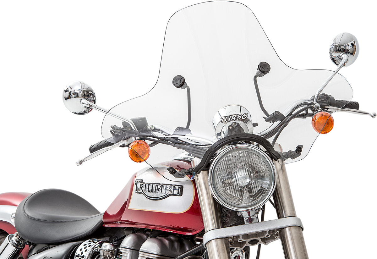SLIPSTREAMER S-05 Turbo Windshield - Turbo Windshield / 19-1/2" / Clear S05