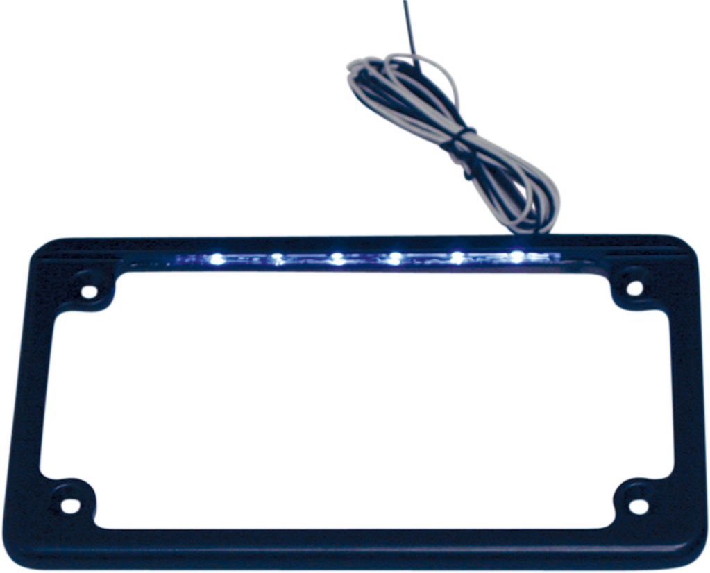 CUSTOM DYNAMICS LED License Plate Frame - Black 2030-0532
