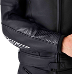 RST Tractech Evo 5 CE Men's Leather Jacket - Black / White - View 20