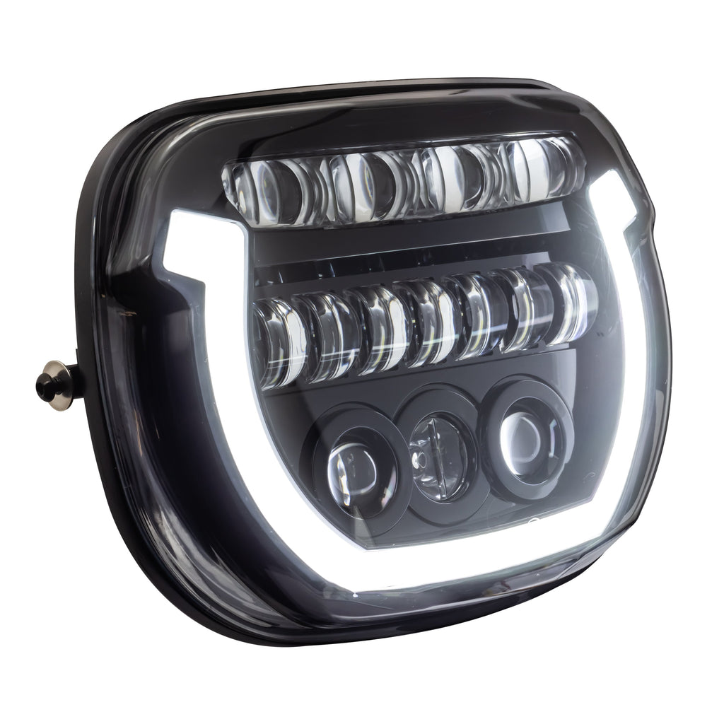 Eagle Lights LED Headlight Kit for 2023 - 2026 Harley-Davidson® Street Glide with Halo Ring